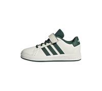 adidas Grand Court 2.0 Shoes Kids, Zapatillas Unisex niños, Off White Collegiate Green Core Black, 34 EU