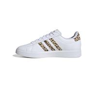 adidas Grand Court 2.0 Shoes, Zapatos Mujer, Cloud White/Magic Beige/Matte Gold, 39 1/3 EU