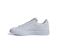 adidas Grand Court 2.0 Tennis Shoe, Zapatillas Mujer, Halo Blue Halo Blue Magic Grey Metallic, 35 EU