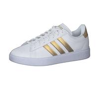 adidas Grand Court 2.0, Zapatillas Deportivas Mujer, FTWR White FTWR White Matte Gold, 36 2/3 EU