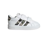 adidas Grand Court 3.0 CF Infant - Zapatillas para primeros pasos para niño, Camuflaje blanco, 24 EU