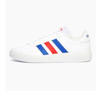 adidas Grand Court Base 2.0 Shoes, Zapatos Hombre, Cloud White/Royal Blue/Vivid Red, 40 2/3 EU