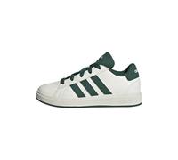 adidas Grand Court Lifestyle Tennis Lace-Up Shoes, Zapatillas de Tenis Unisex niños, Blanquecino Collegiate Green Core Black, 35.5 EU