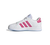 adidas Grand Court Lifestyle Tennis Lace-Up Shoes, Zapatillas de Tenis Unisex niños, FTWR White Pulse Magenta Glow Blue, 32 EU