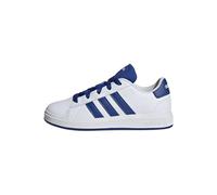 adidas Grand Court Lifestyle Tennis Lace-up Shoes, Zapatos Unisex niños, Cloud White Royal Blue Core Black, 4.5 UK Child
