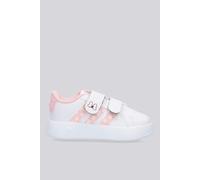 adidas X Disney Minnie Mouse Grand Court Shoes Kids, Zapatos Unisex niños, FTWR White Clear Pink Chalk White, 26 EU