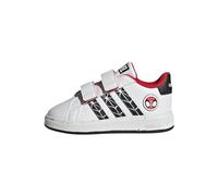 adidas Grand Court Spider-Man CF I, Shoes-Low Unisex niños, FTWR White/Core Black/Better Scarlet, 21 EU