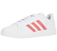 adidas Grand TD Lifestyle Court Casual Shoes, Zapatillas Hombre, Cloud White/Preloved Scarlet/Cloud White, 45 1/3 EU