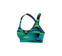 adidas GT SN Bra Q3 - Top para Mujer, Color Amarillo/Azul/Verde/Negro, Talla XS