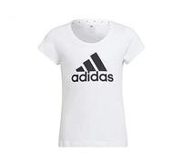 Adidas GU2760 G BL T T-Shirt Girl'S White/Black 1314