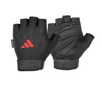 adidas Guantes Ajustables Esenciales, Rojo, XL-21.5-23 cm Alrededor de la Palma