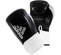 adidas Guantes de Boxeo híbridos 65 para Hombre, Negro/Blanco, 10 oz EU