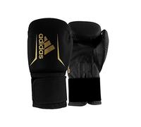 adidas Guantes de Boxeo Speed 50 para Adultos, Guantes de Boxeo de 14 oz, Guantes de Boxeo cómodos y duraderos, Color Negro