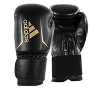 adidas Guantes de Boxeo Speed 50 para Adultos, Guantes de Boxeo de 14 oz, Guantes de Boxeo cómodos y duraderos, Color Negro