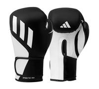 adidas Guantes de Boxeo Speed Tilt 250 con innovadora tecnología Tilt, Negro/Blanco, 16 oz
