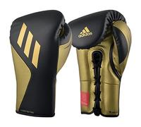 adidas Guantes de Boxeo Tilt 350 para Hombre, Negro/Dorado, 12 oz EU