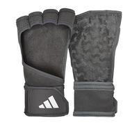 adidas Guantes de Entrenamiento con Espalda Abierta, Talla M