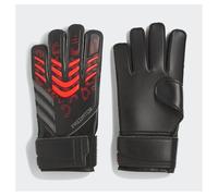 adidas Guantes de portero de entrenamiento unisex para jóvenes, color negro y rojo, talla 5
