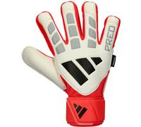 Adidas - Guantes de portero Predator Match Fingersave, Unisex, white-lucid red-black, 10,5