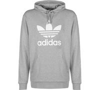 Adidas H06669 Trefoil Hoody Sweatshirt Mens Medium Grey Heather/White L