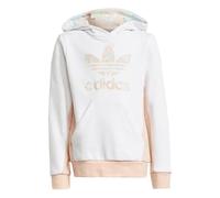 Adidas H22628 Hoodie Sweatshirt Girl'S White/Haze Coral 5-6A