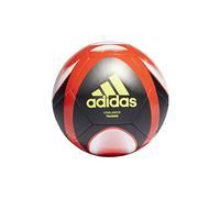 Adidas H57879 STARLANCER TRN Recreational Soccer Ball Men's Top:Solar Red/Black/Team Solar Yellow/White Bottom:Iron Met. 5