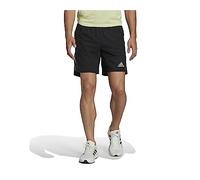 adidas H58593 Own The Run SHO Shorts Men's Black/Reflective Silver S 7"