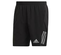adidas H58593 Own The Run SHO Shorts Men's Black/Reflective Silver S 7"