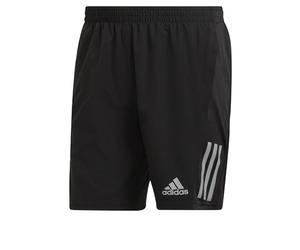 Adidas H58593 Own The Run SHO Shorts Men's Black/Reflective Silver S 7"
