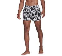 Adidas HA3312 BOS AOP CLX VSL Swimsuit Men's Black/White S