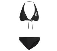 adidas Halterneck Bikini Juego de Bikini, Mujer, Negro (Black), S