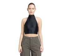 adidas Halterneck - Camiseta de tirantes para mujer, Negro , M