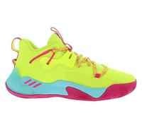 adidas Harden Stepback 2 J - Tenis de baloncesto unisex para niños, Team Solar Yellow Team Shock Rosa Negro, 44 EU