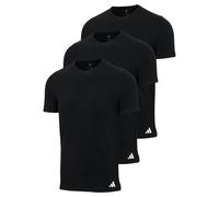adidas Herren Camiseta 3 Pack Cuello Redondo Algodón Active Core