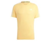 adidas Herren Own The Run 3S tee Laufbekleidung Laufshirt Black - Schwarz