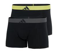 adidas Herren Unterwäsche Boxershorts 2er Pack-Trunk (2pk) -Active Flex Cotton Body Bóxer, 903 Assorted, XL Hombres