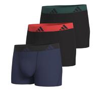 adidas Herren Unterwäsche Boxershorts 3er Pack-Trunk (3pk) -Active Flex Cotton Bóxer, 902 Assorted, XL 3 Hombres