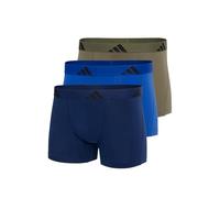 adidas Herren Unterwäsche Boxershorts 3er Pack-Trunk (3pk) -Active Flex Cotton Bóxer, Assorted_4am002, S Hombres
