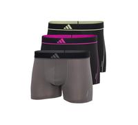 adidas Herren Unterwäsche Boxershorts 3er Pack-Trunk (3pk) -Active Micro Flex Eco Bóxer, 904 Assorted, S Hombres