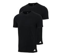 Camiseta adidas ss crew 2p active flex cotton hombre negro M