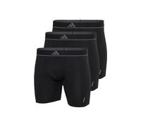 adidas Herren Unterwäsche Slip 3er Pack-Boxer Brief (3pk) -Active Micro Flex Eco Ropa Interior, Black_4am015, L Hombres