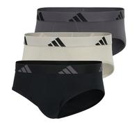 adidas Herren Unterwäsche Slip 3er Pack-Brief (3pk) -Active Flex Cotton Ropa Interior, 903 Assorted, L Hombres