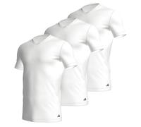 adidas Herren Unterwäsche V Neck Shirt (3pk) -Active Core Cotton Camiseta, White_4am012, XL Hombres