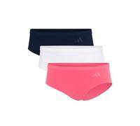 adidas Hipster (3pk) -Sport Active Seamless-Packaged Panties-Bequeme Unterwäsche Ropa Interior a la Cadera, Assorted_4a0704, XS Mujeres
