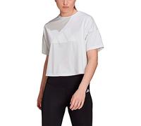 ADIDAS HK6965 W I 3 Bar tee 2 T-Shirt Mujer White Tamaño L
