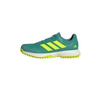 adidas HOCKEYSTAR, Zapatos de Hockey Unisex Adulto, Pure Teal/Lucid Lemon/Off White, 39 1/3 EU