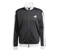adidas Hombre 3 STRIIPES Tricot Colorblock Trackpants, Black, XS