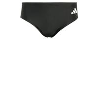 adidas Hombre 3 Stripes Swim Trunks, Black/White, S-M