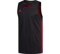 Adidas Hombre 3G Speed Reversible Jersey, Black/Power Red, XXS