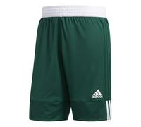 adidas Hombre 3G Speed Reversible Shorts, Dark Green/White, M